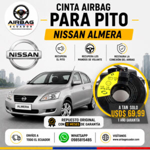 clock spring nissan almera