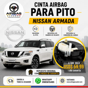 clock spring nissan armada