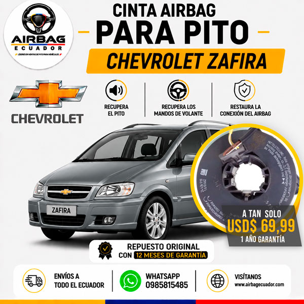 clock spring Chevrolet Zafira