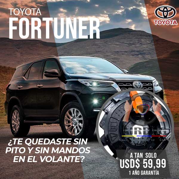 cinta para pito toyota fortuner