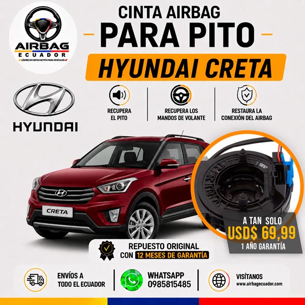 clock spring Hyundai Creta