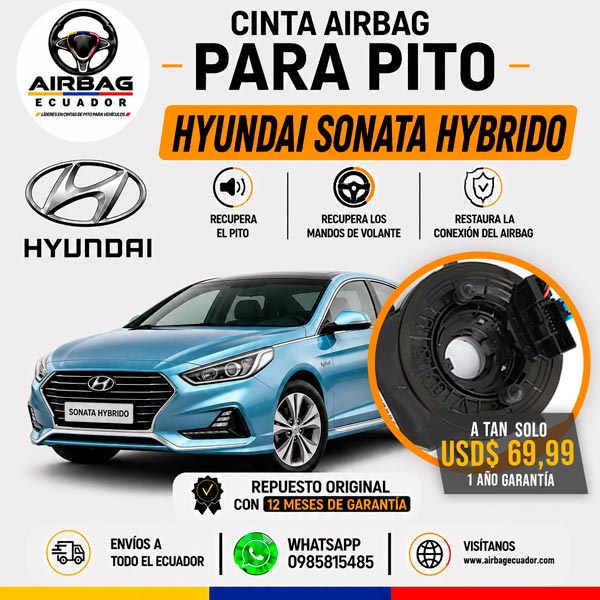 clock spring Hyundai-Sonata-Hibrido