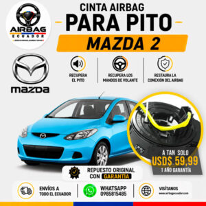 clock spring Mazda 2
