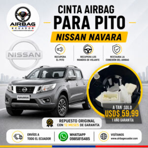 clock spring nissan navara