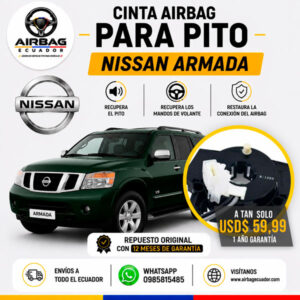 clock spring nissan armada