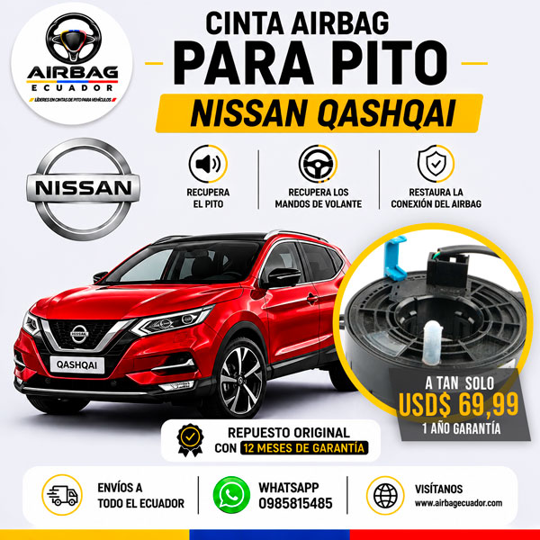 clock spring nissan qashqai