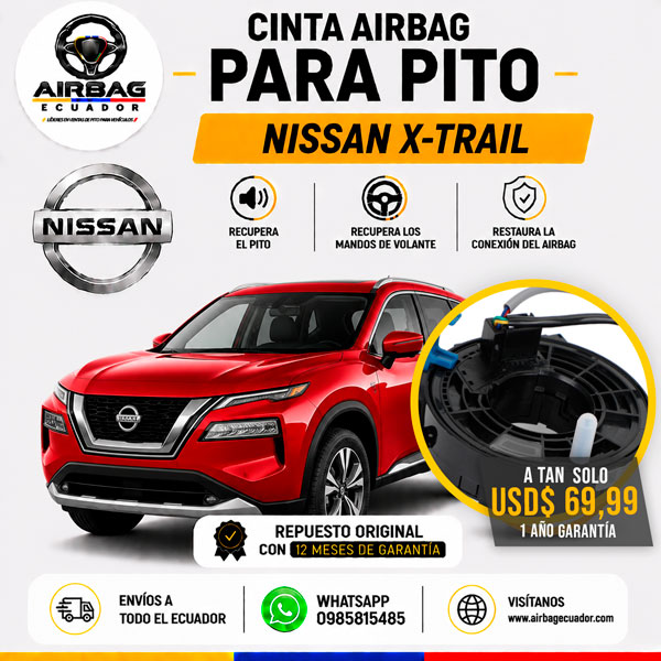 clock spring Nissan X-trail T32