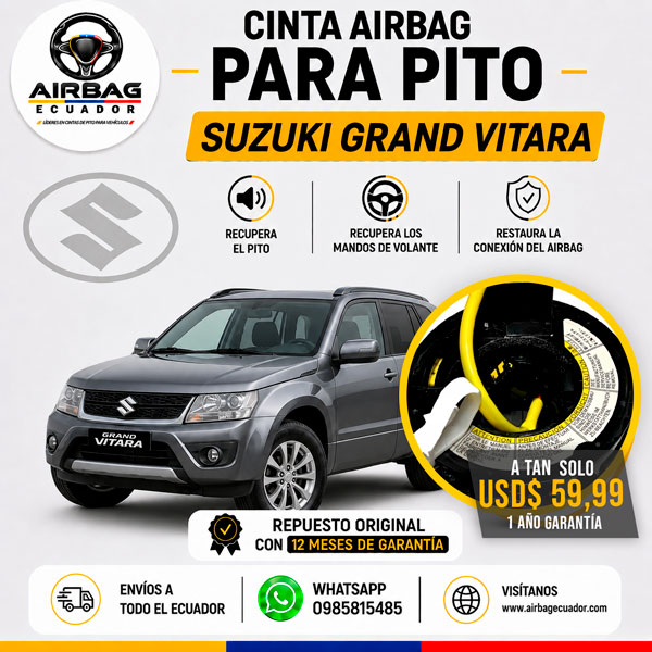 clock spring Suzuki Grand Vitara