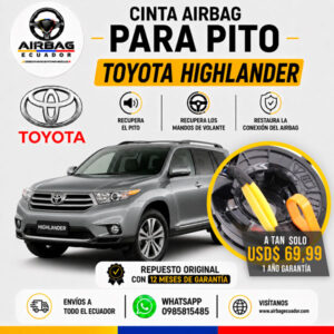 clock spring Toyota Highlander