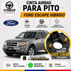 clock spring Ford-Escape-Hibrido