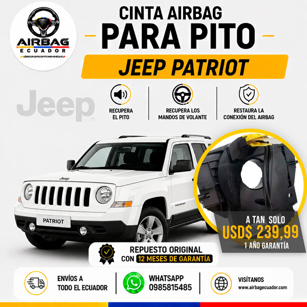 clock spring Jeep Patriot