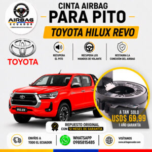 clock spring toyota hilux revo