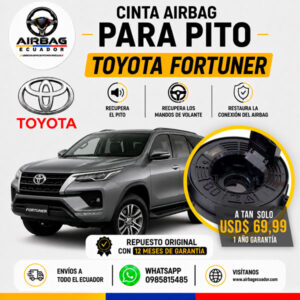 clock spring nueva Toyota Fortuner