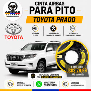 clock spring Toyota Prado