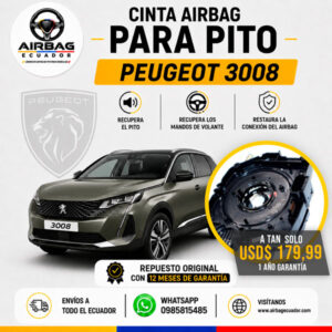 clock spring Peugeot 3008