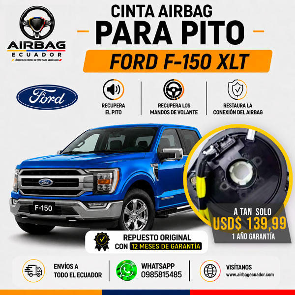 clock spring Ford F-150 XLT