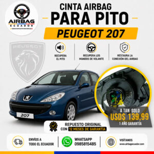 clock spring Peugeot 207