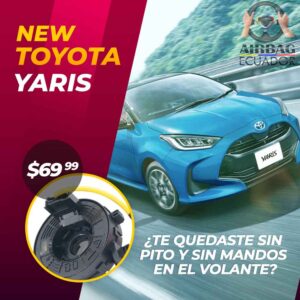 Cinta Airbag para pito del volante Nuevo Toyota Yaris