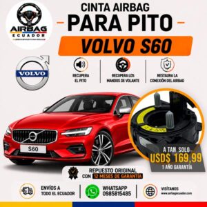 clock spring Volvo S60