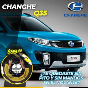 Cinta airbag para pito volante Changhe Q35