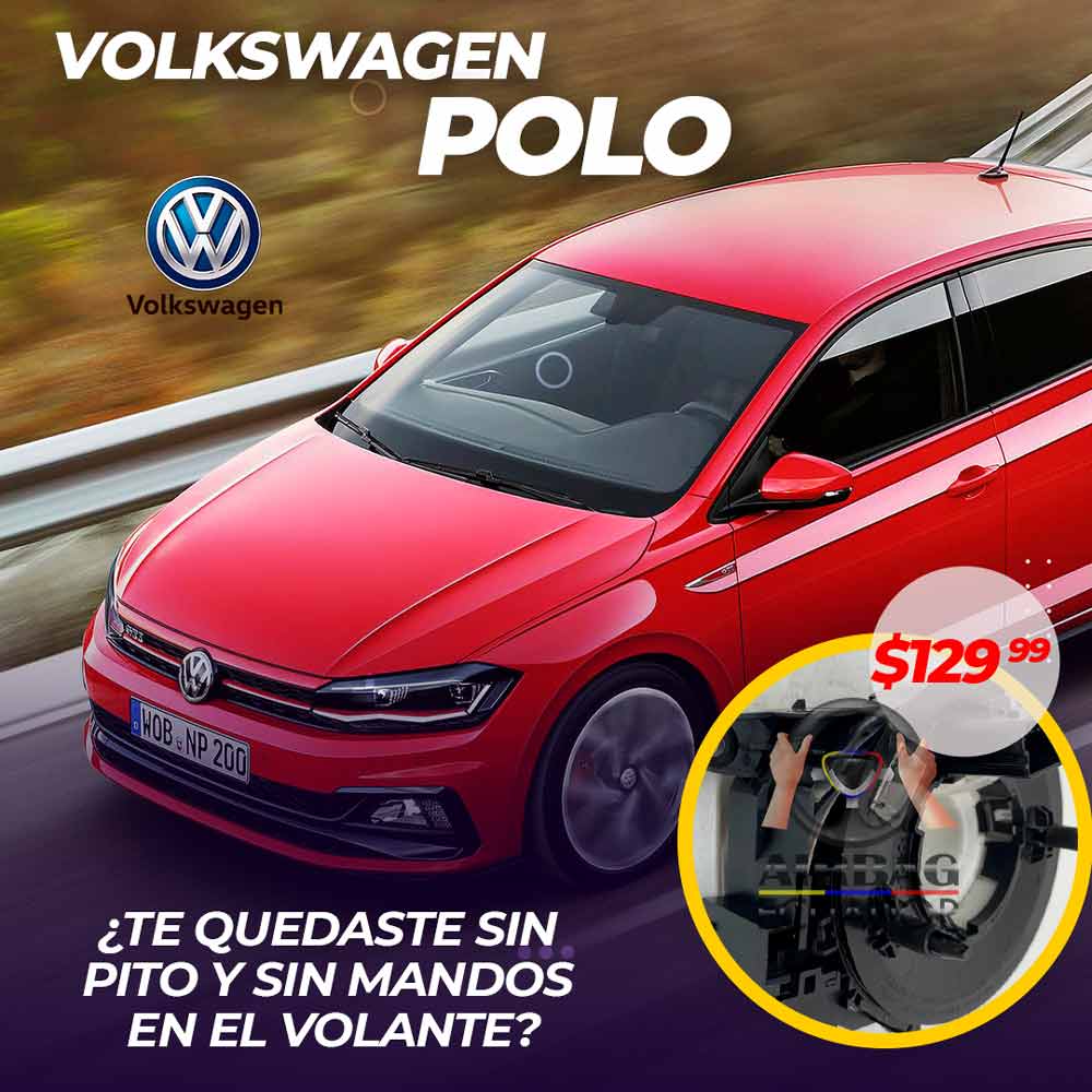 Cinta Airbag para pito del volante Nuevo Volkswagen Polo