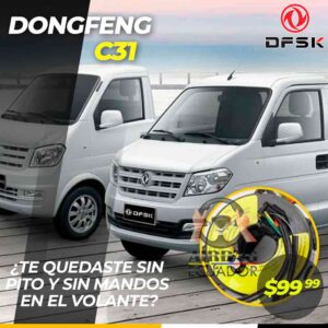 Cinta airbag para pito volante Dfsk Dongfeng C31