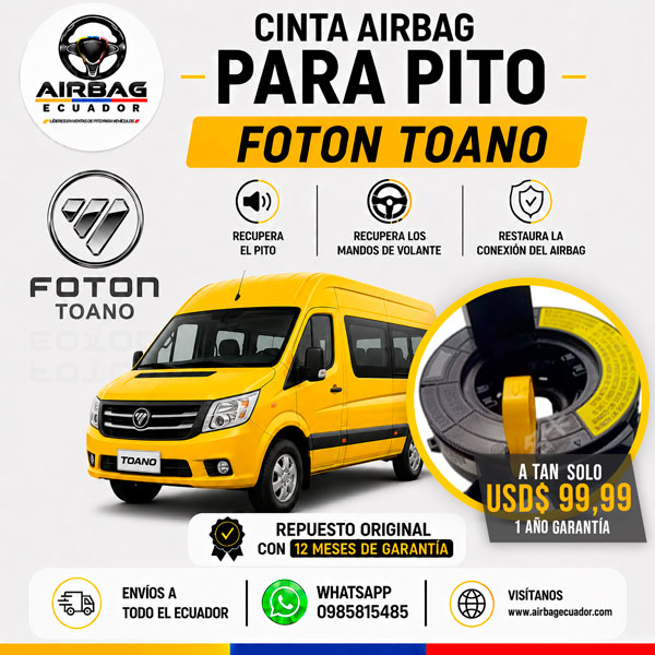clock spring Foton Toano