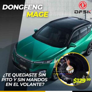Cinta airbag para pito volante Dfsk Dongfeng Mage