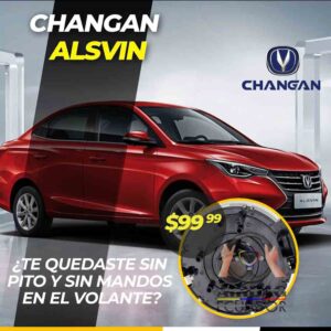 Cinta airbag para pito volante Changan Alsvin