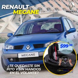 Cinta airbag para pito volante Renault Megane