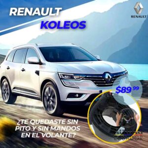 Cinta airbag para pito volante Renault Koleos