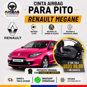clock spring Renault Megane