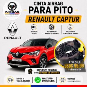 clock spring Renault Captur