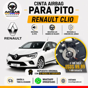 clock spring Renault Clio