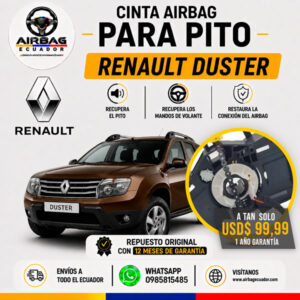 clock spring Renault Duster
