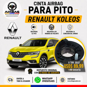 clock spring Renault Koleos